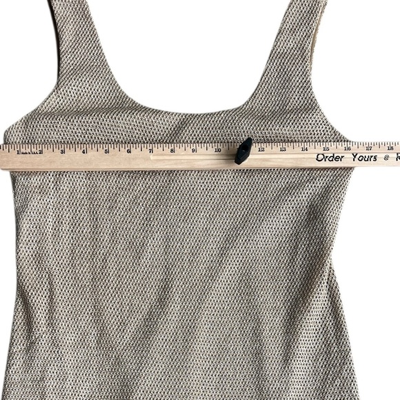 Francais Huey Waltzer Gold Shimmer Mesh Dress with Sweater Jacket Size 6 - Picture 11 of 13